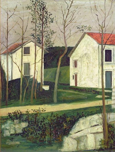 Ravin de Presles (olej na plátně) od Maurice Utrillo