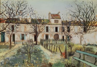 Zahrada v Montmagny  od Maurice Utrillo