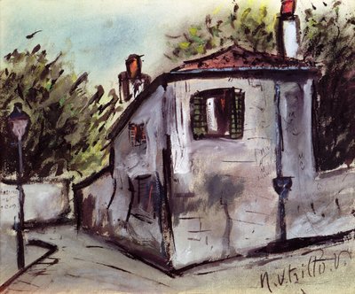Dům Berliozů od Maurice Utrillo