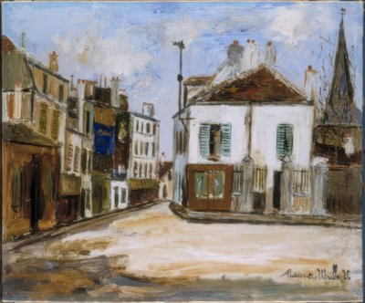 předměstská ulice od Maurice Utrillo
