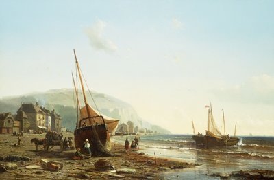 Na pobřeží Normandie, od Mauritz Frederik Hendrik De Haas