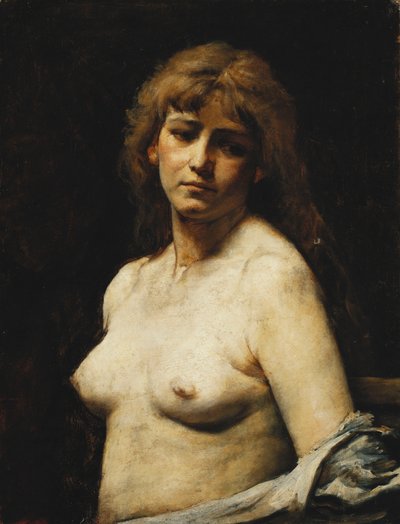 Akt; Akt, od Maurycy Gottlieb