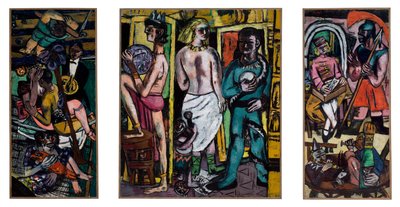 Akrobaté od Max Beckmann