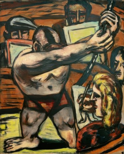 Akademie II od Max Beckmann