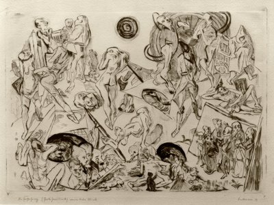 vzkříšení od Max Beckmann