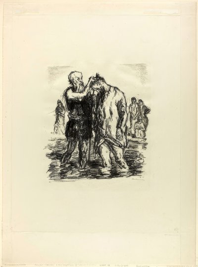Křest Kristův od Max Beckmann