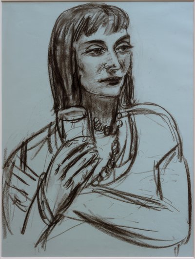 Portrét Marion Greenwood od Max Beckmann