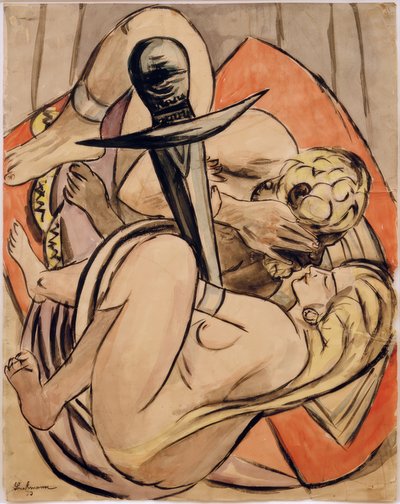 bratr a sestra od Max Beckmann