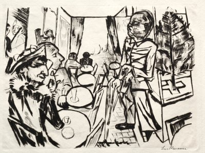 Vánoce 1919 od Max Beckmann