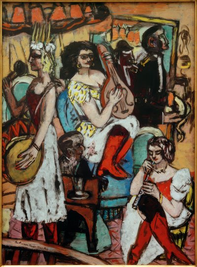 Dámská kapela od Max Beckmann