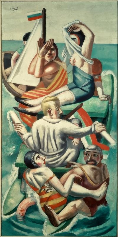Loď od Max Beckmann