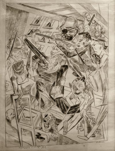 Poslední od Max Beckmann