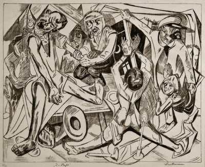 Noc od Max Beckmann