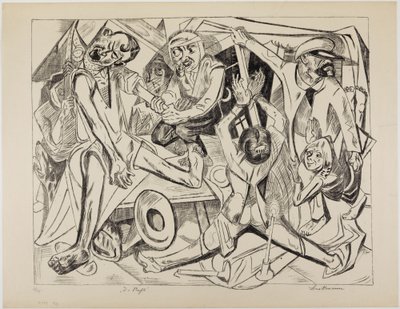 Noc od Max Beckmann