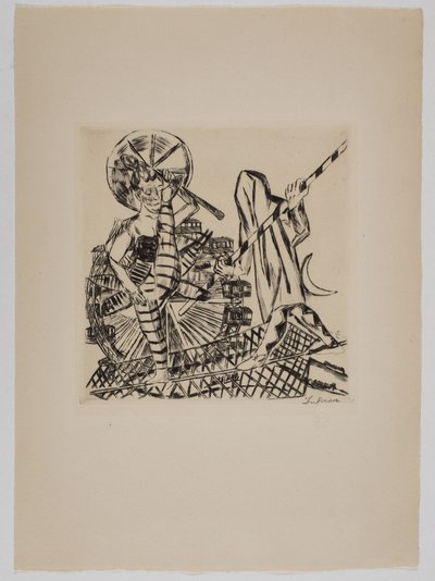 Provazochodci od Max Beckmann