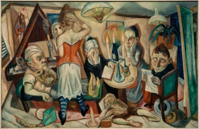 Rodinný obrázek od Max Beckmann