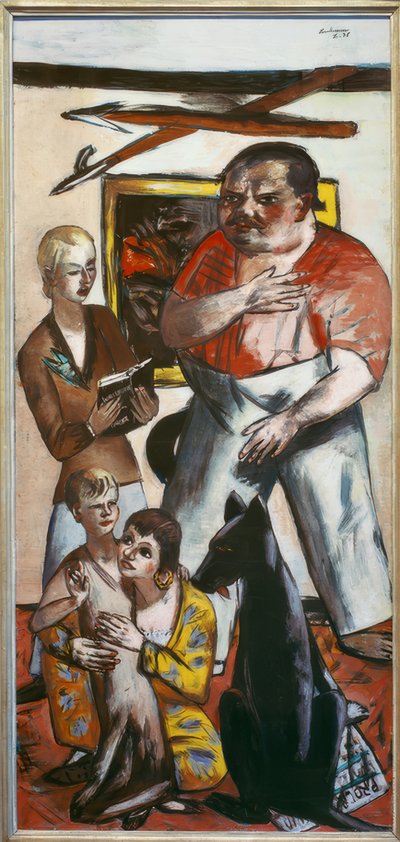 Rodinný portrét Jiří od Max Beckmann