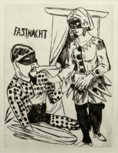 Mardi Gras od Max Beckmann