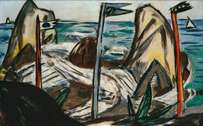 Skály v Bandolu od Max Beckmann