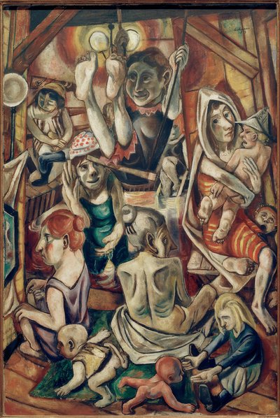 Dámská koupel od Max Beckmann
