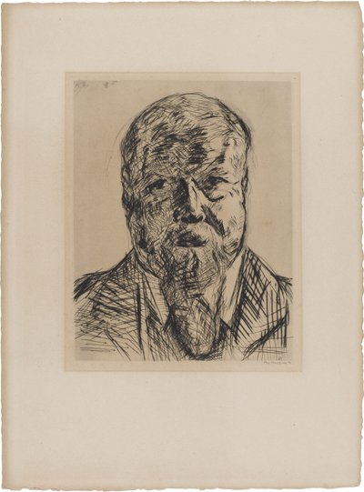 Tajný rada Dr. Carl Robert (1850-1922) od Max Beckmann