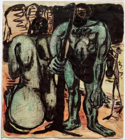 Obři od Max Beckmann
