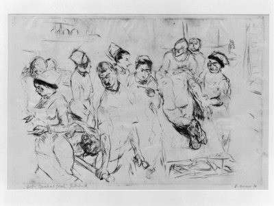 Velká operace od Max Beckmann