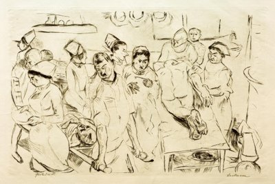 Velká operace od Max Beckmann