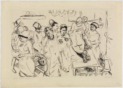 Velká operace od Max Beckmann