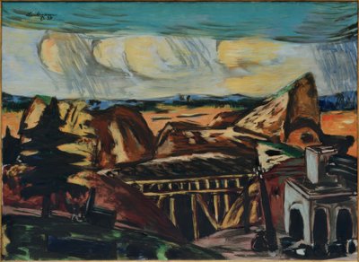 Velký lom v Horním Bavorsku od Max Beckmann