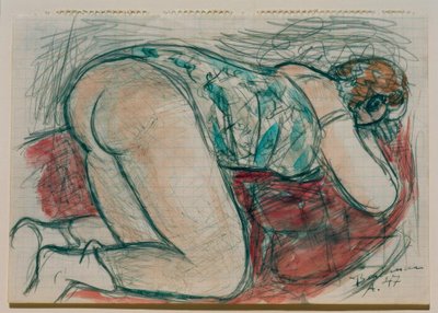 Halbakt od Max Beckmann