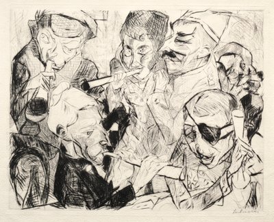 Šťastný nový rok 1917 od Max Beckmann