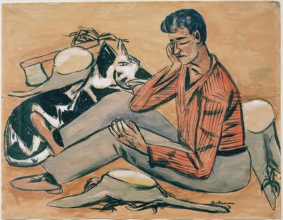 dřevorubec od Max Beckmann
