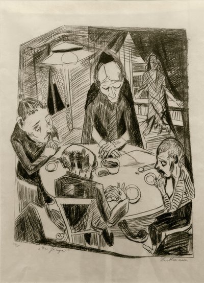 Hlad od Max Beckmann