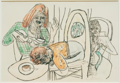 Já svou polévku nejím od Max Beckmann