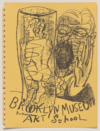 Ve sklenici od Max Beckmann