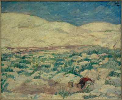 V pohyblivých písečných dunách od Max Beckmann