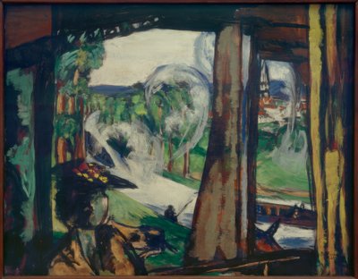 Na železnici (severní Francie) od Max Beckmann