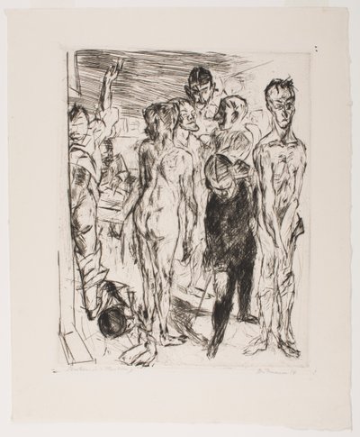 Inspekce od Max Beckmann