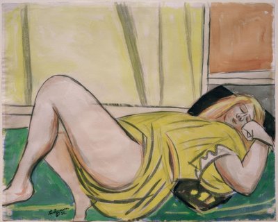 Ležící od Max Beckmann
