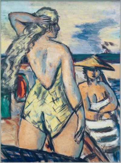 Dívka u moře od Max Beckmann