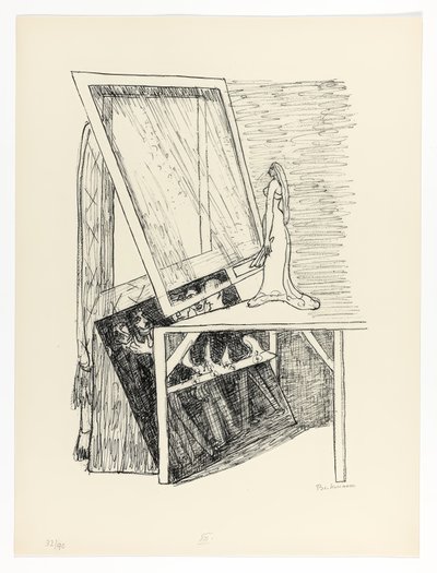 Magic Mirror, deska 13 z Day and Dream od Max Beckmann