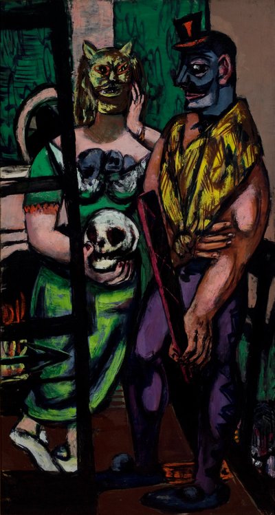 Maškaráda od Max Beckmann