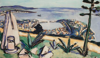 Monte Carlo (jižní přístav); Monte Carlo (jižní přístavní město) od Max Beckmann