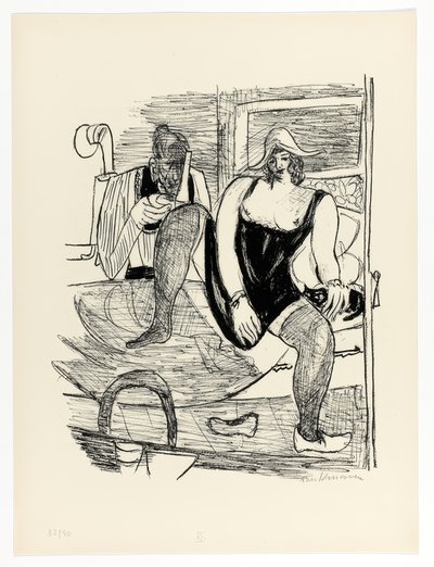 Ráno, deska 11 ze dne a snu od Max Beckmann