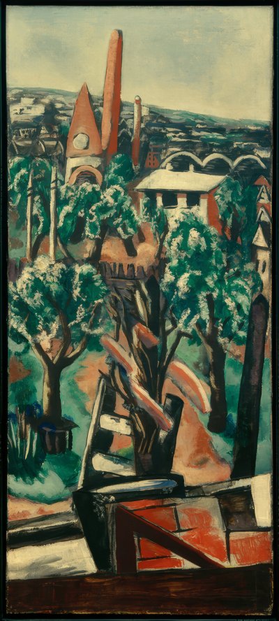 Nová budova od Max Beckmann
