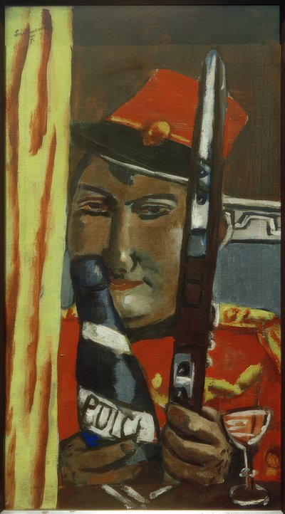 Peruánský voják chce pít od Max Beckmann