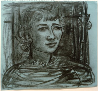 Porträt Frances van Veen od Max Beckmann