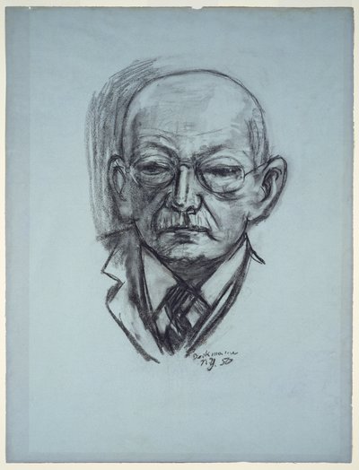 Portrét Georga Swarzenskiho od Max Beckmann