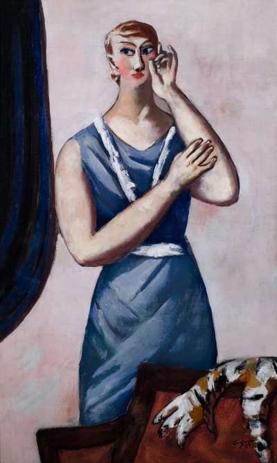 Portrét Valentina Tessiera od Max Beckmann